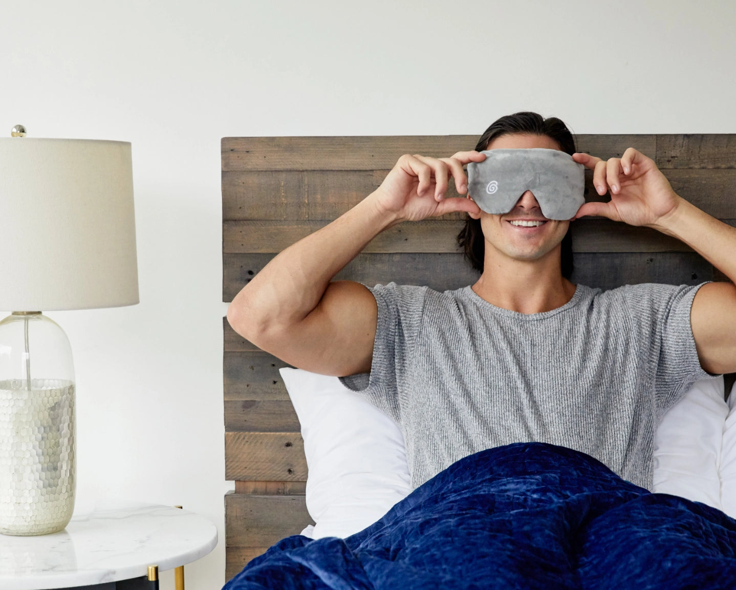 Gravity Weighted Sleep Mask for Deep, Restful Night’s Sleep