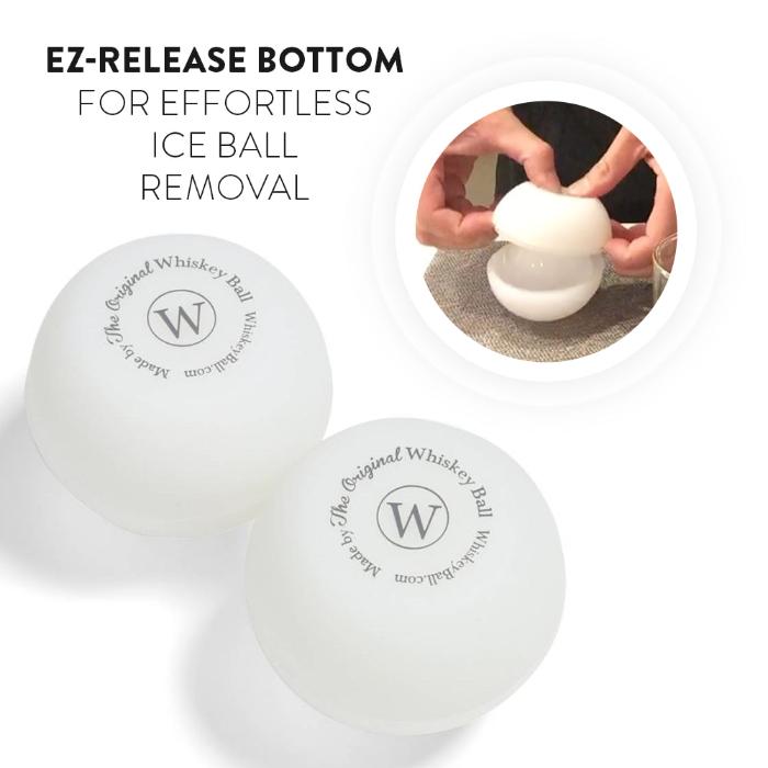 Personalized Monogrammed Whiskey Ice Balls – Premium Gift Set