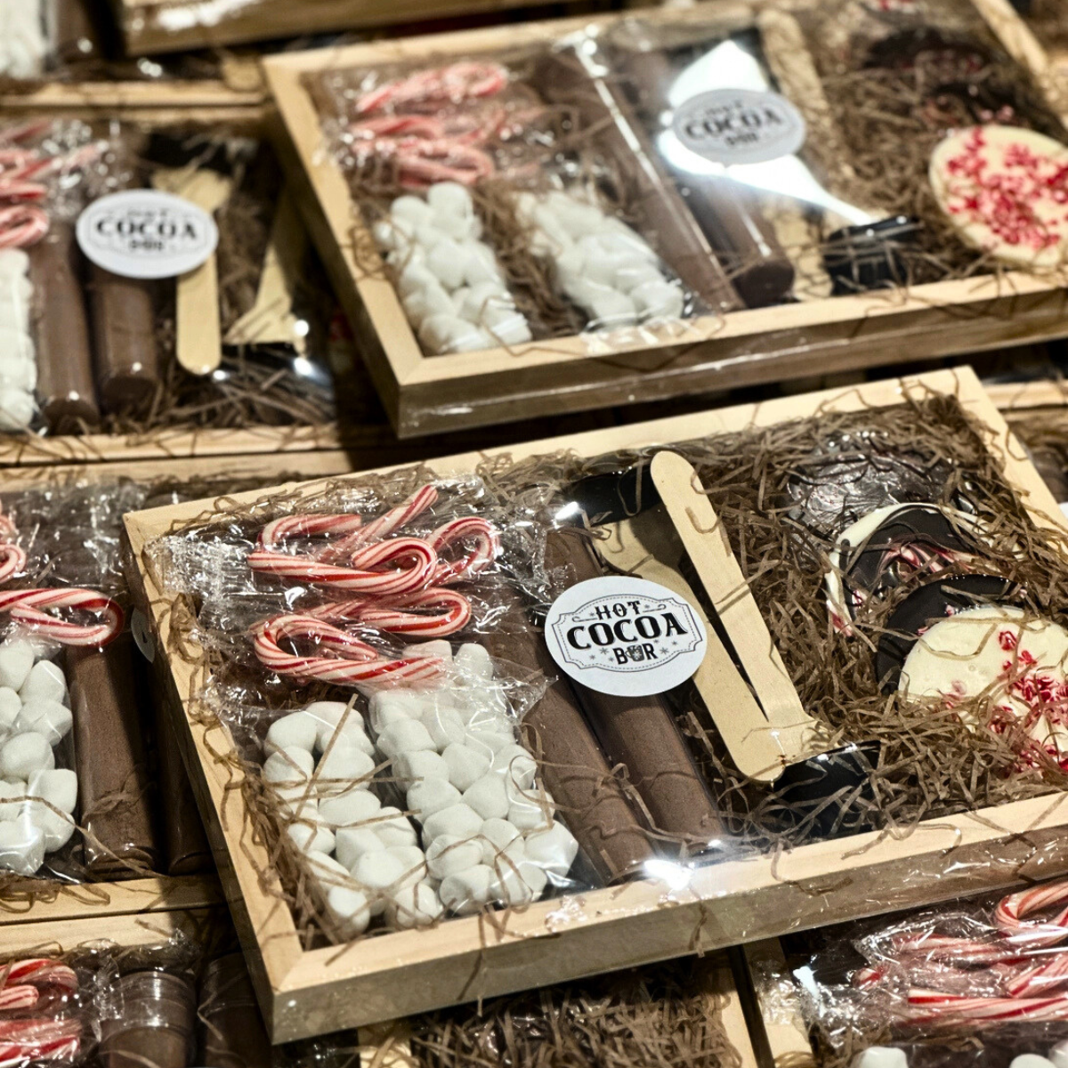 Festive Hot Cocoa Charcuterie Kit with Marshmallows & Treats
