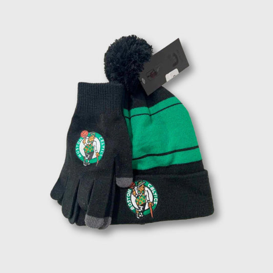Boston Celtics Winter Hat & Gloves Gift Set – Perfect Fan Bundle