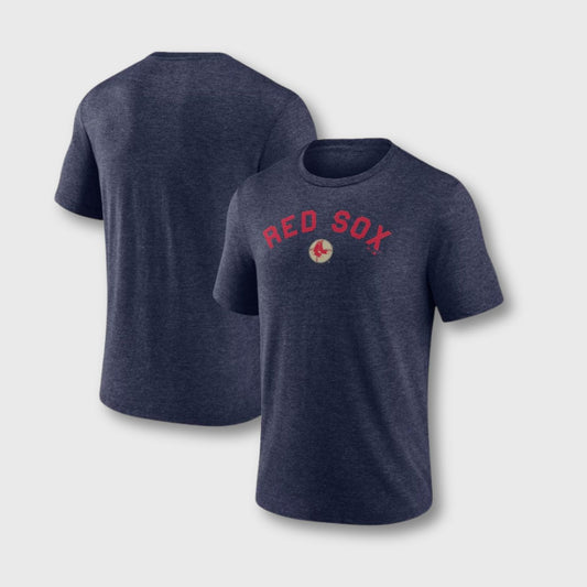 Boston Red Sox Cooperstown Series Sweep Tri-Blend T-Shirt - Navy