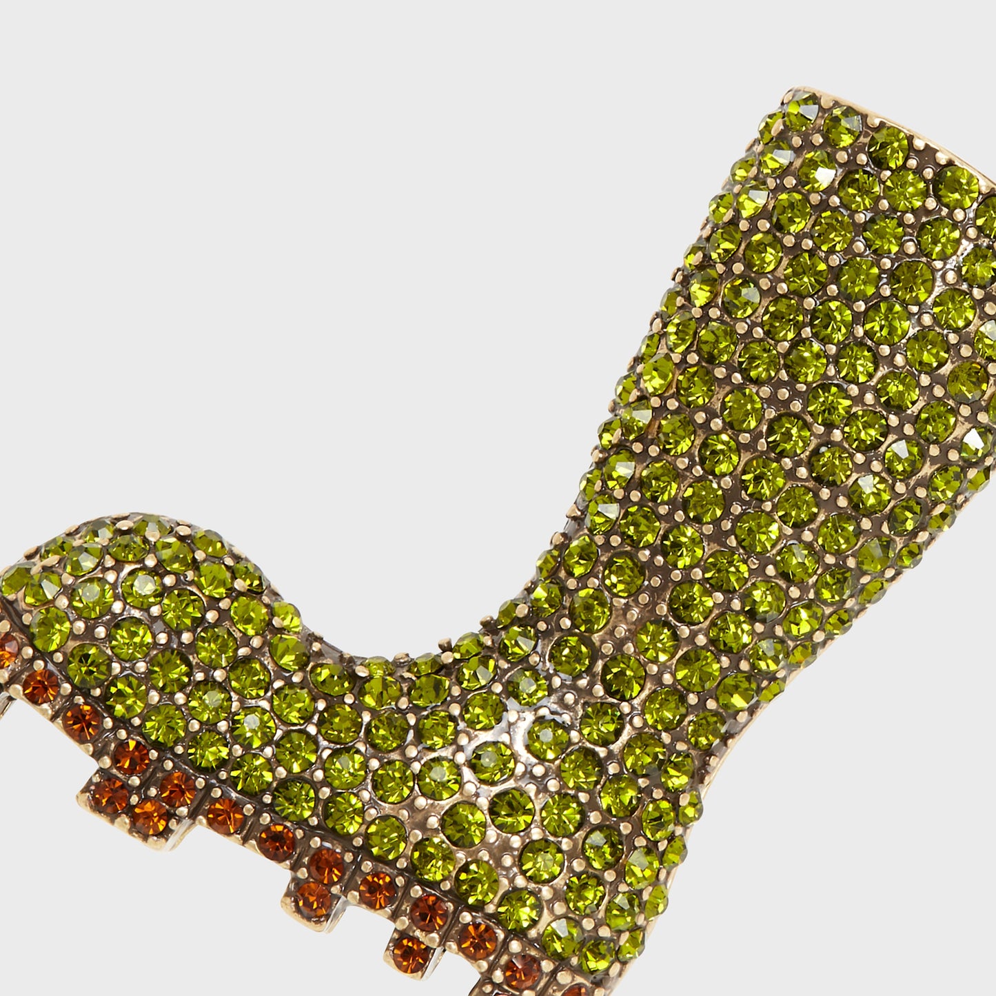Sparkling Wellington Boot Hanging Ornament for Garden Lovers