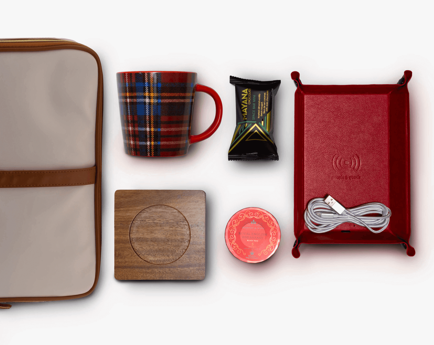 Holiday Recharge Gift Box – Tech Meets Comfort & Festive Cheer