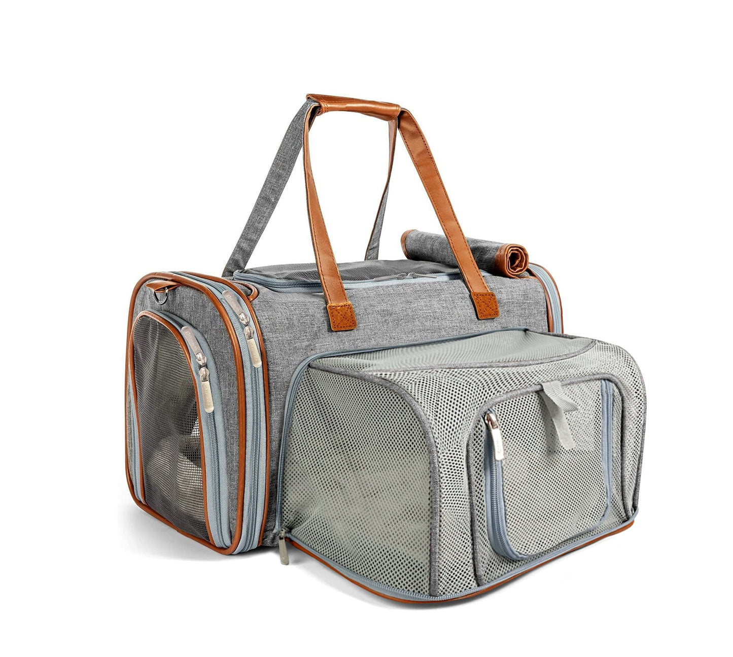 Airline Approved Expandable Pet Carrier with Safety & Comfort