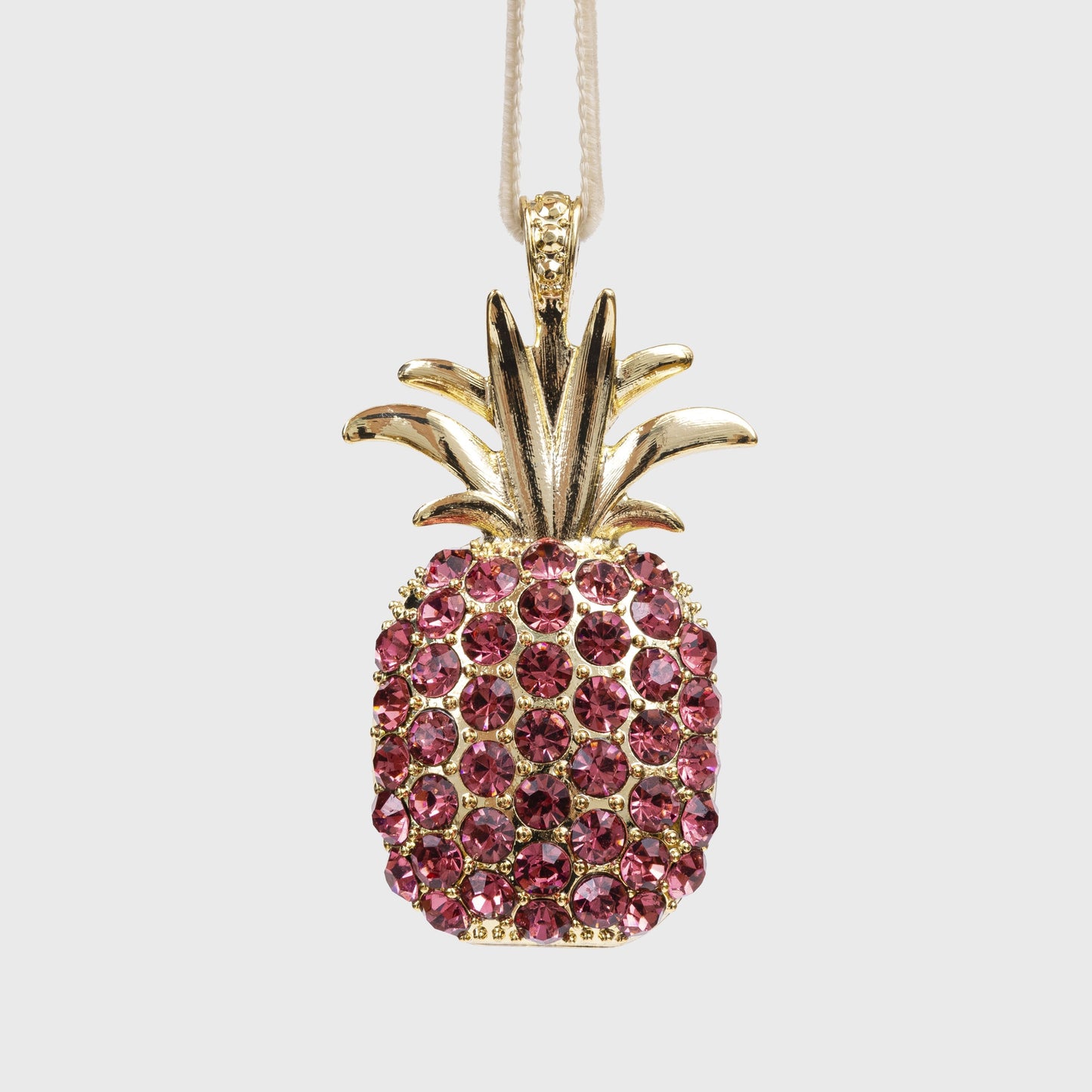 Rose Pink Pineapple Hanging Ornament – Symbol of Welcome & Joy