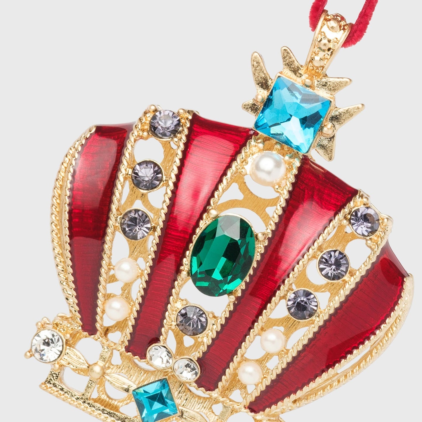 Limited Edition Gold Crown Hanging Ornament – Royal Keepsake