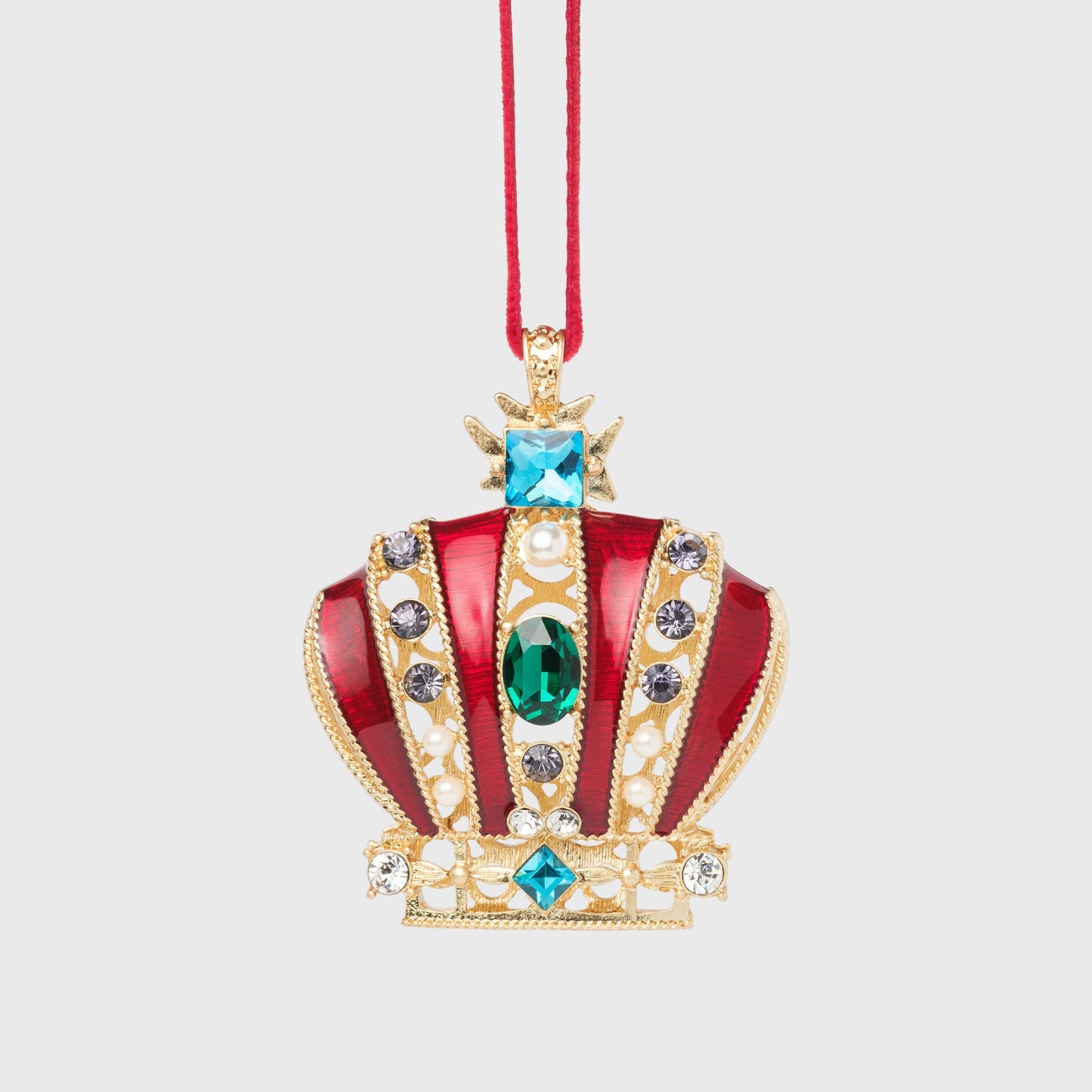 Limited Edition Gold Crown Hanging Ornament – Royal Keepsake
