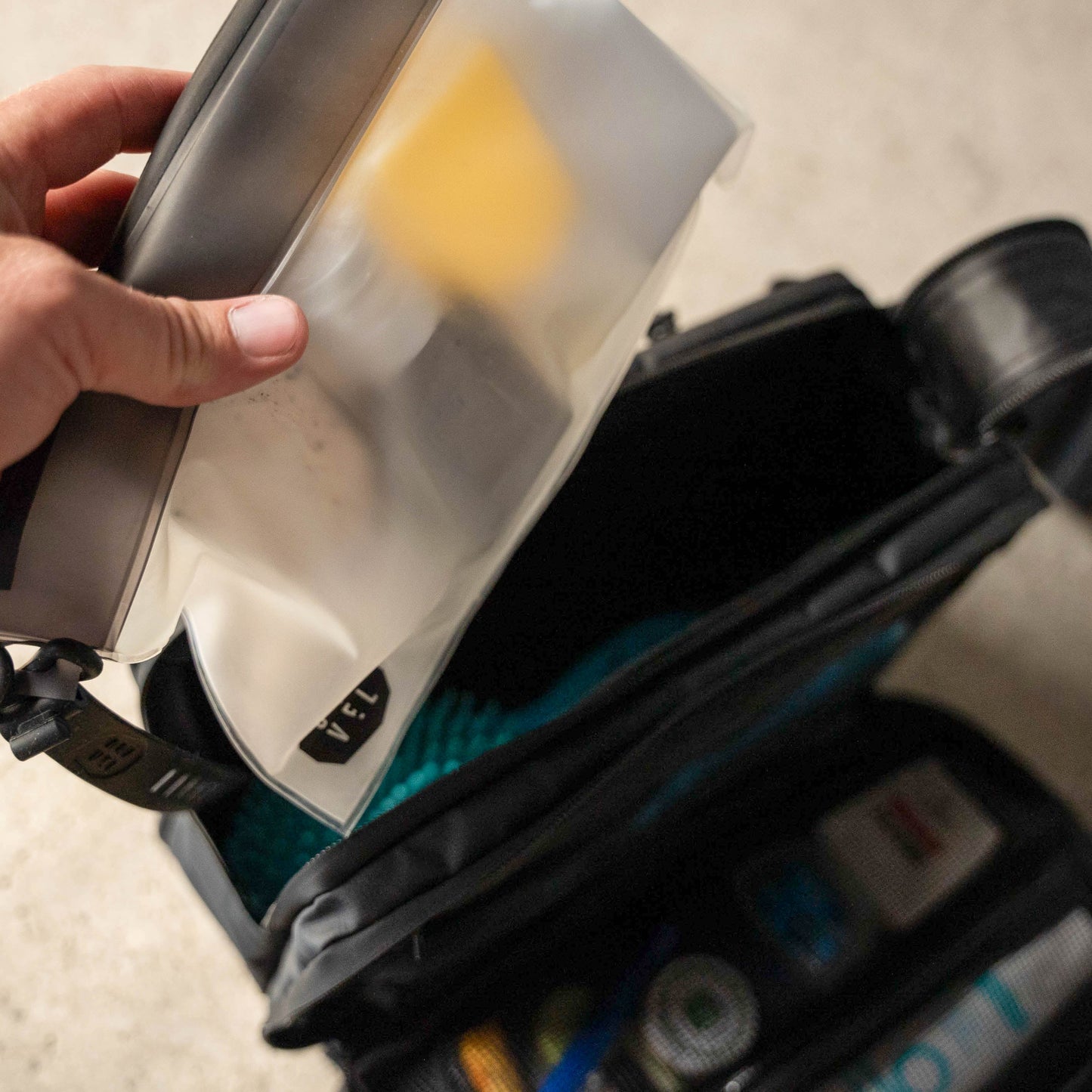 TSA-Approved Leak-Proof Travel Toiletry Set with 4 Bottles