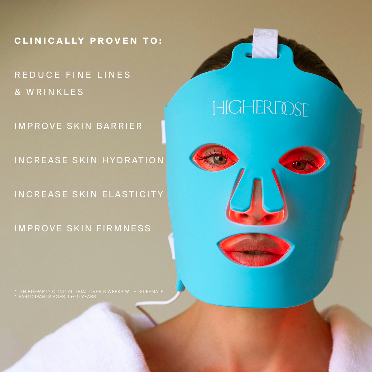 Red Light Therapy Mask for Radiant Skin Glow