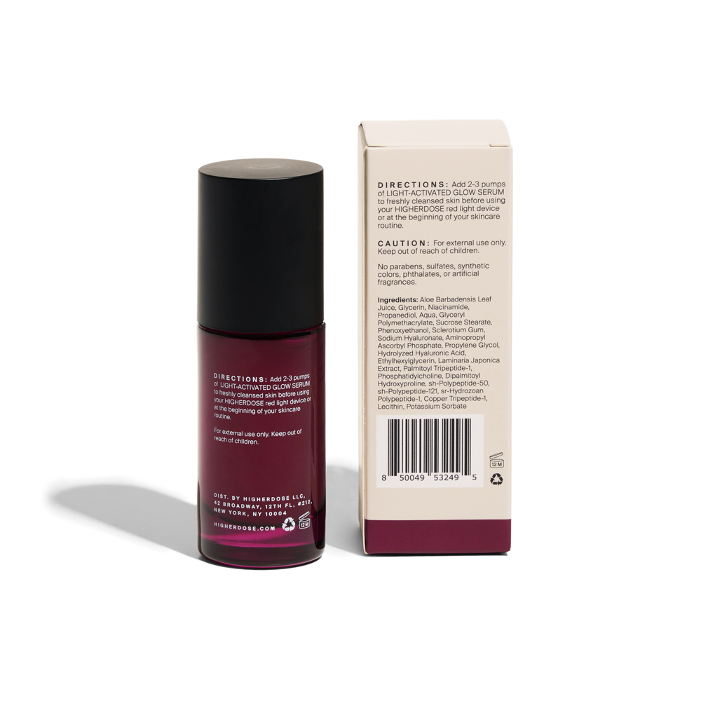 Light-Activated Glow Serum for Radiant, Hydrated & Plump Skin