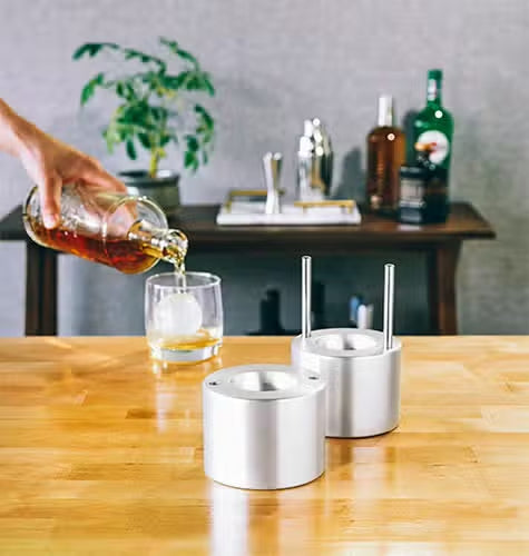 Viski 55mm Ice Sphere Maker – Premium Bar Tool for Clear Ice