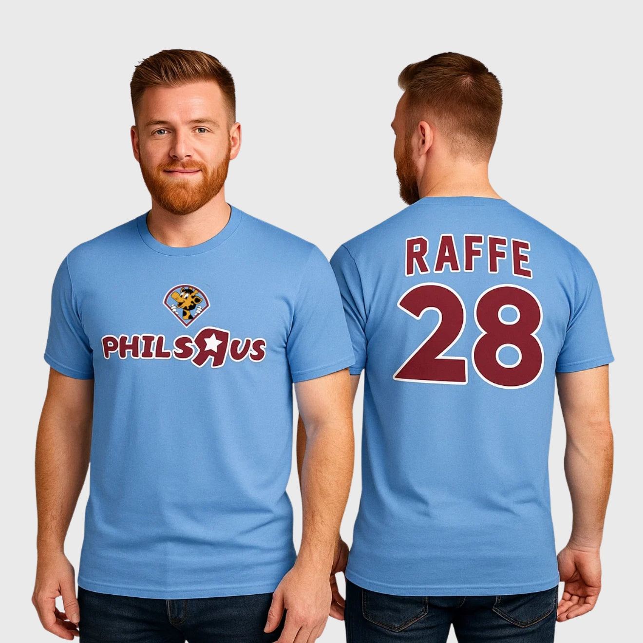 Alec Bohm “Raffe” Youth Phillies Shirt – Giraffe Nickname Tee