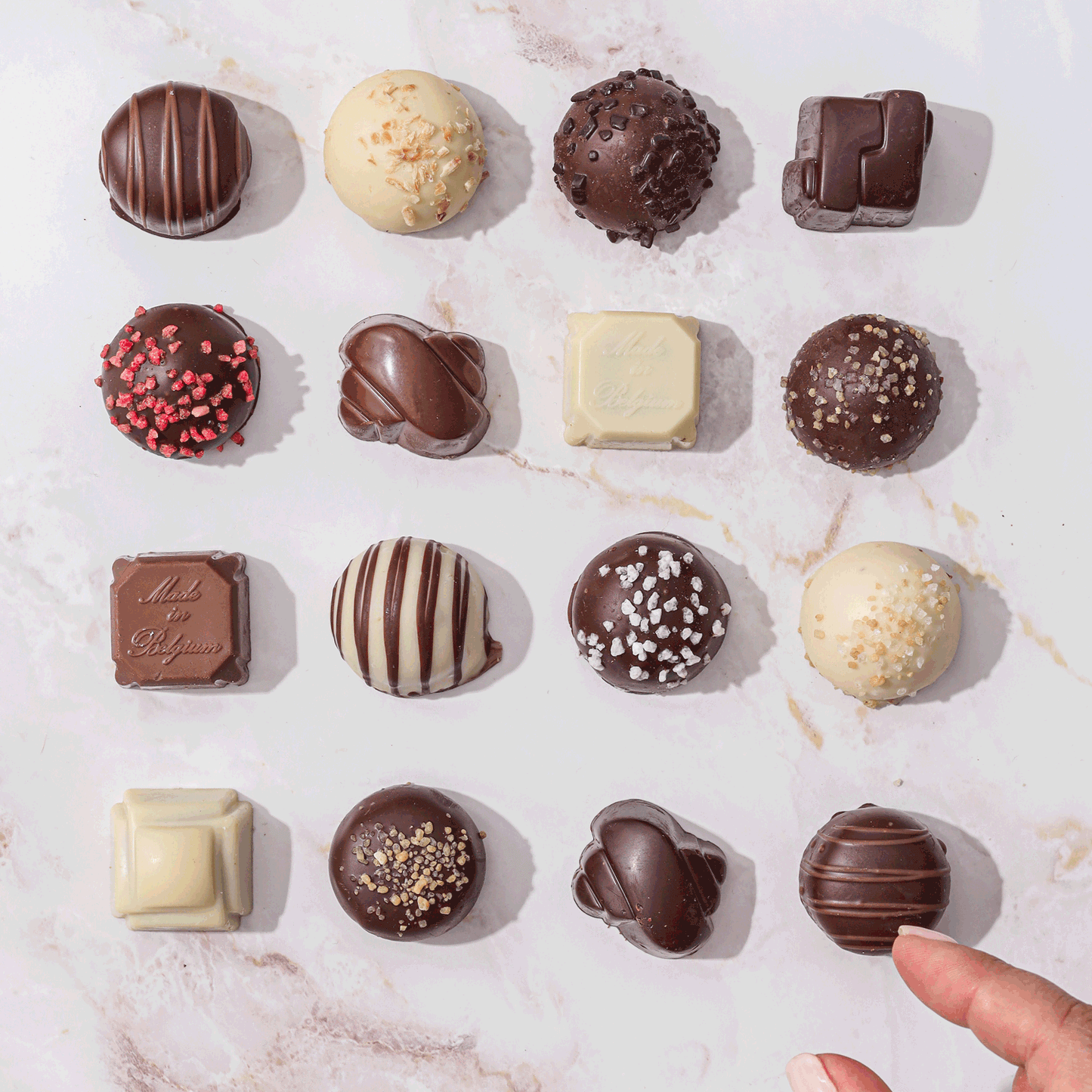 Belgian Bliss Truffle Treasure – Gourmet Assorted Chocolate Perfection