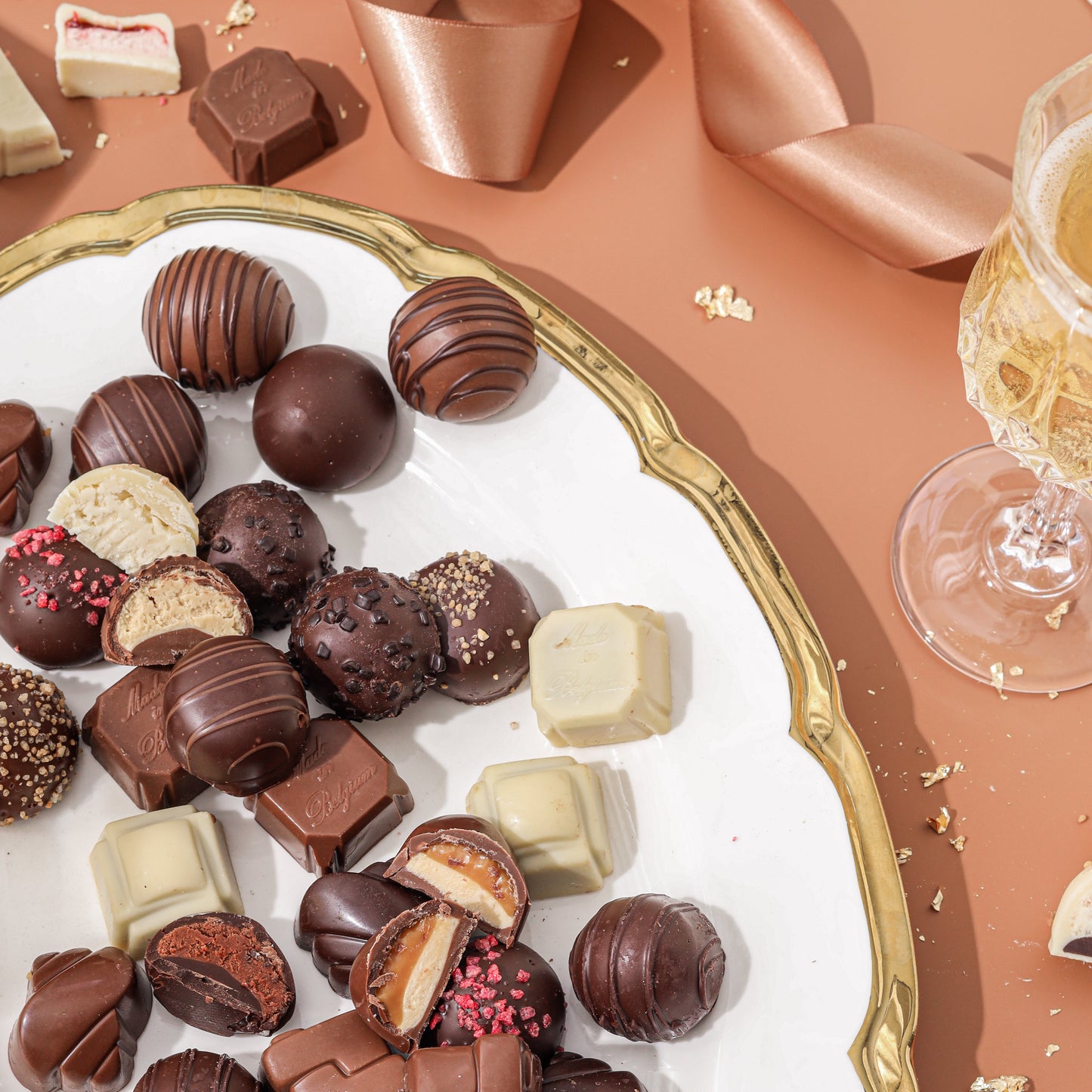 Belgian Bliss Truffle Treasure – Gourmet Assorted Chocolate Perfection