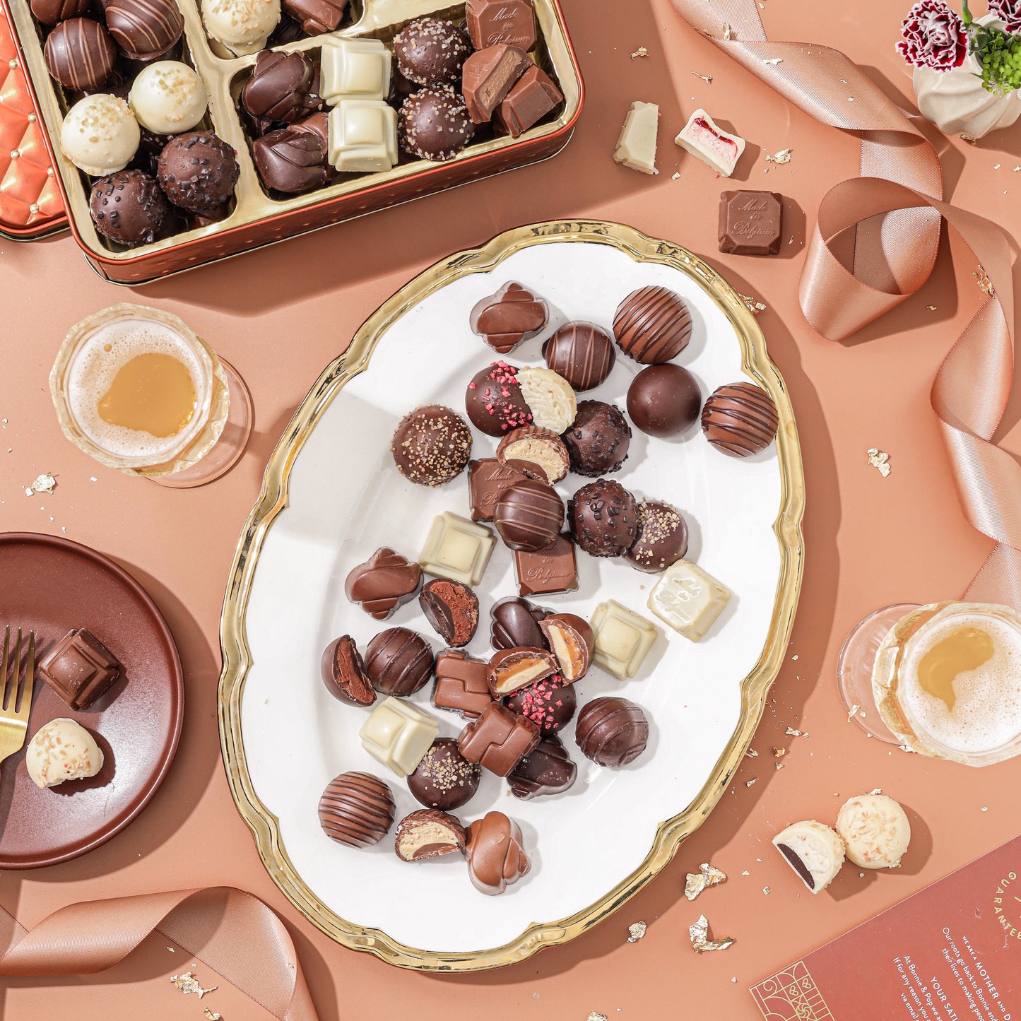 Belgian Bliss Truffle Treasure – Gourmet Assorted Chocolate Perfection