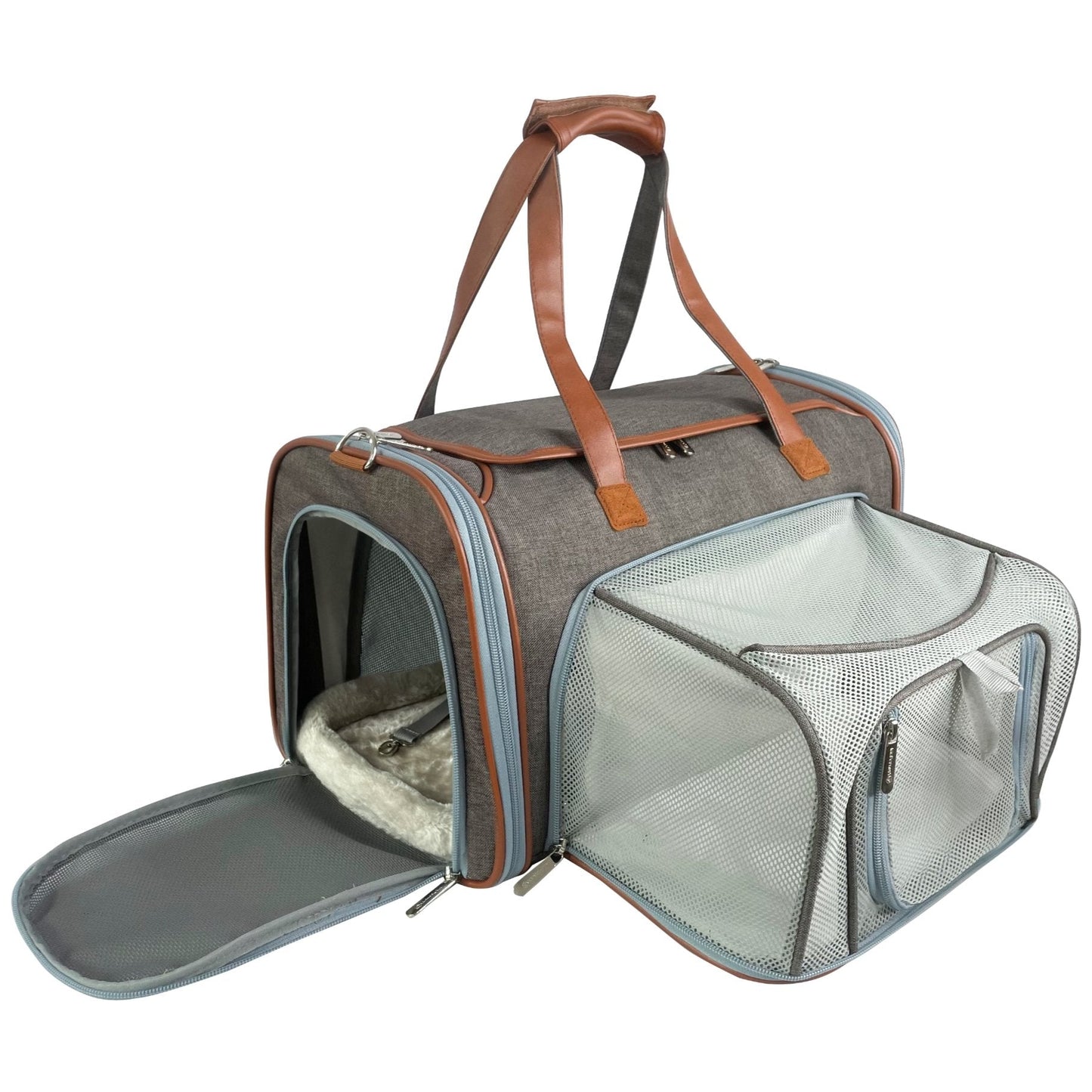 Airline Approved Expandable Pet Carrier with Safety & Comfort