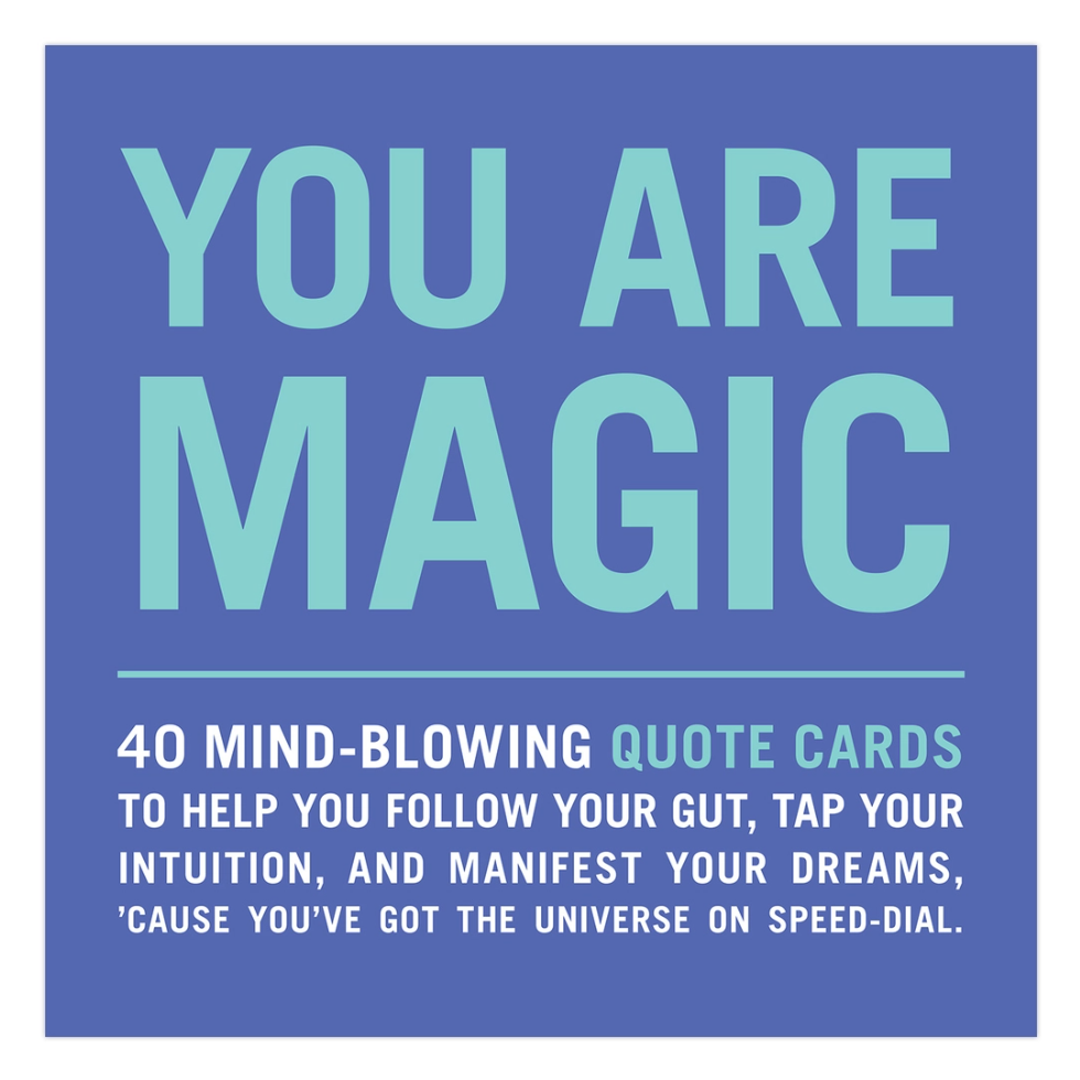 You Are Magic Card Deck – Daily Inspirational Quote Cards Set