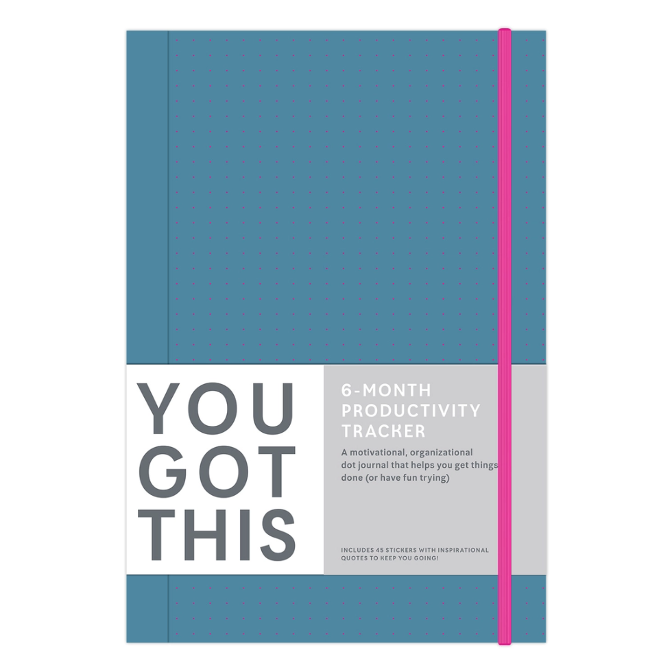 You Got This Productivity Journal – 6-Month Goal Planner Notebook