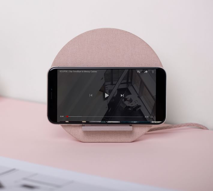 Native Union Rose Dock – Dual-Coil Wireless Charging Stand