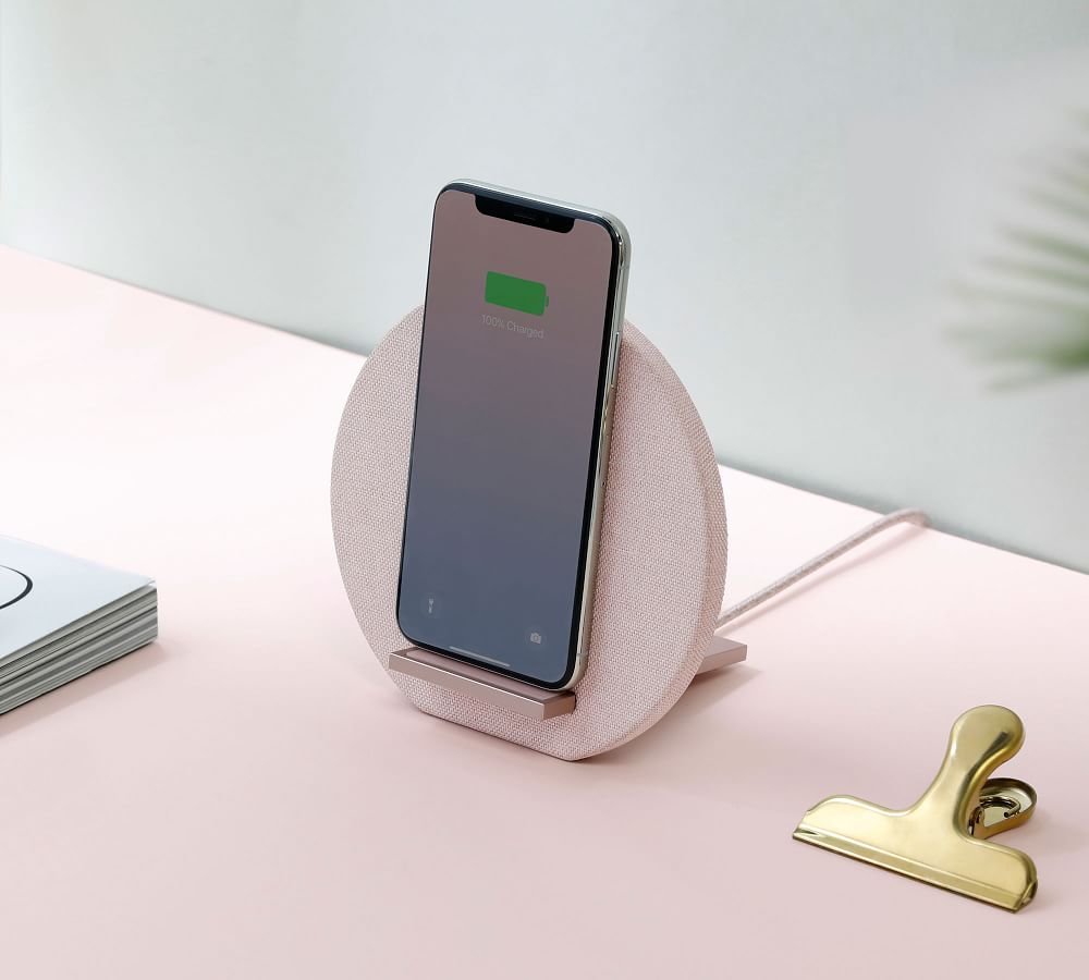 Native Union Rose Dock – Dual-Coil Wireless Charging Stand