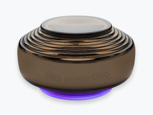 Anthracite Somavedic Harmonizer — High-Carbon Grounding & Chemical Shi