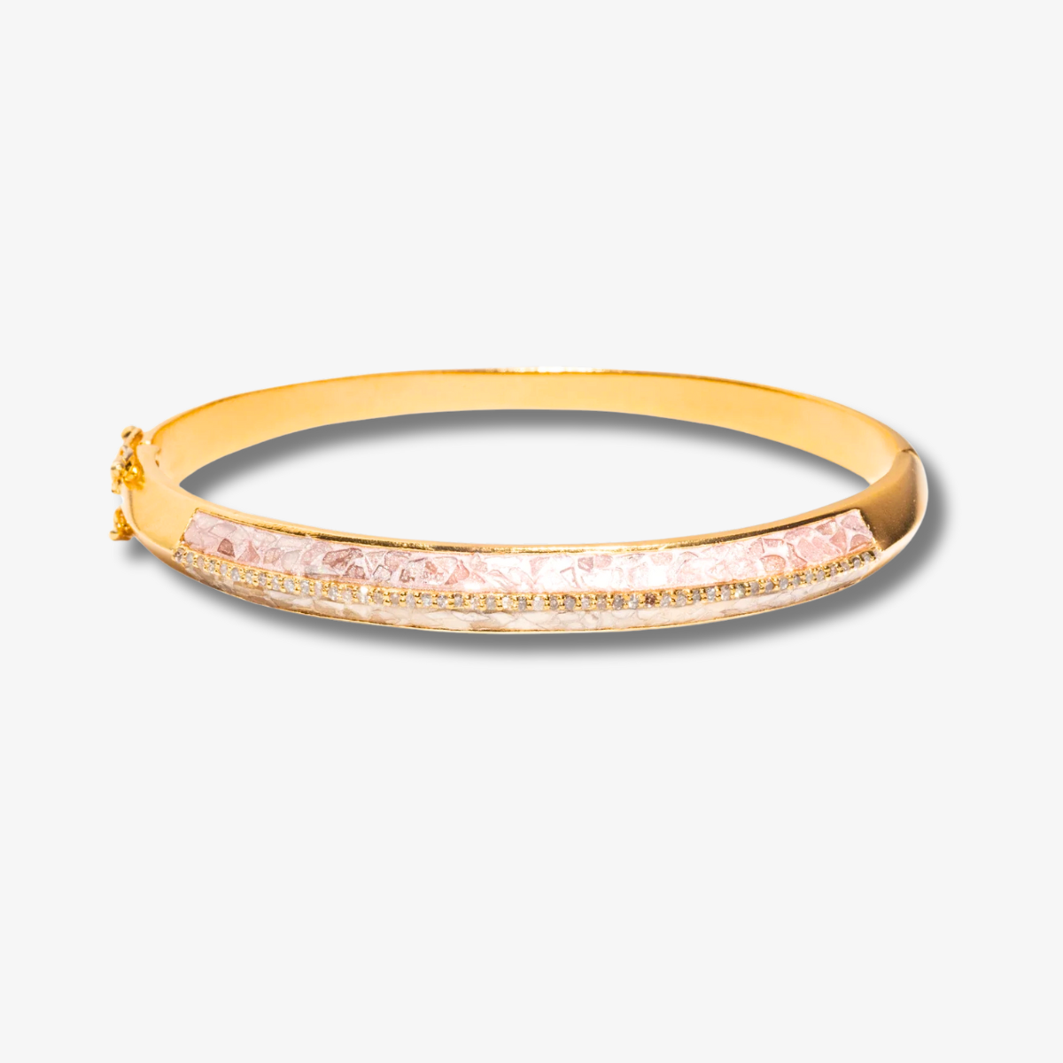 Geluk Gold Vermeil Bangle Bracelet