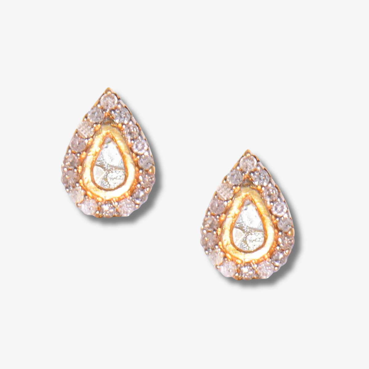 Irving Gold Vermeil Stud Earrings