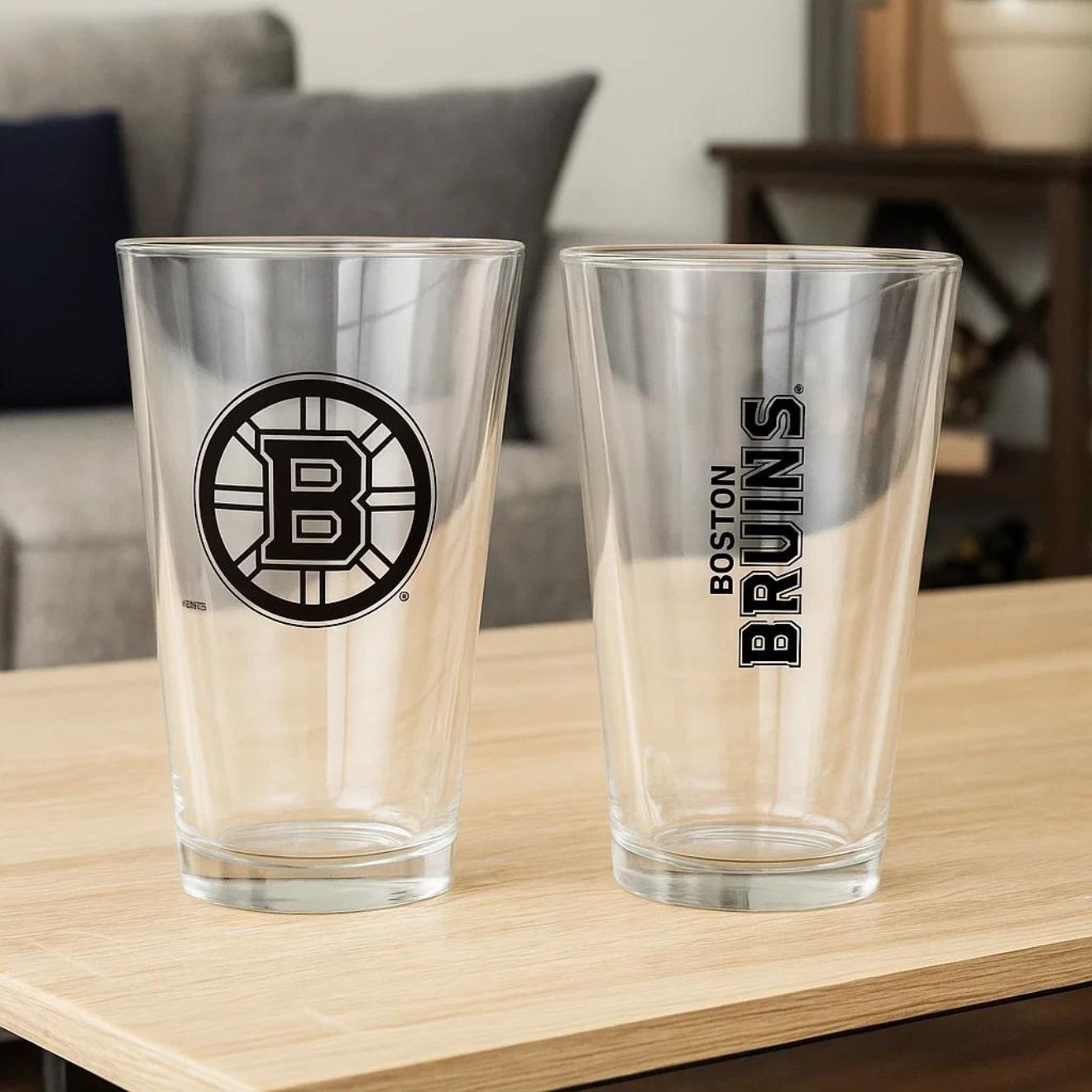 Boston Bruins 16 oz Game Day Official NHL Pint Glass