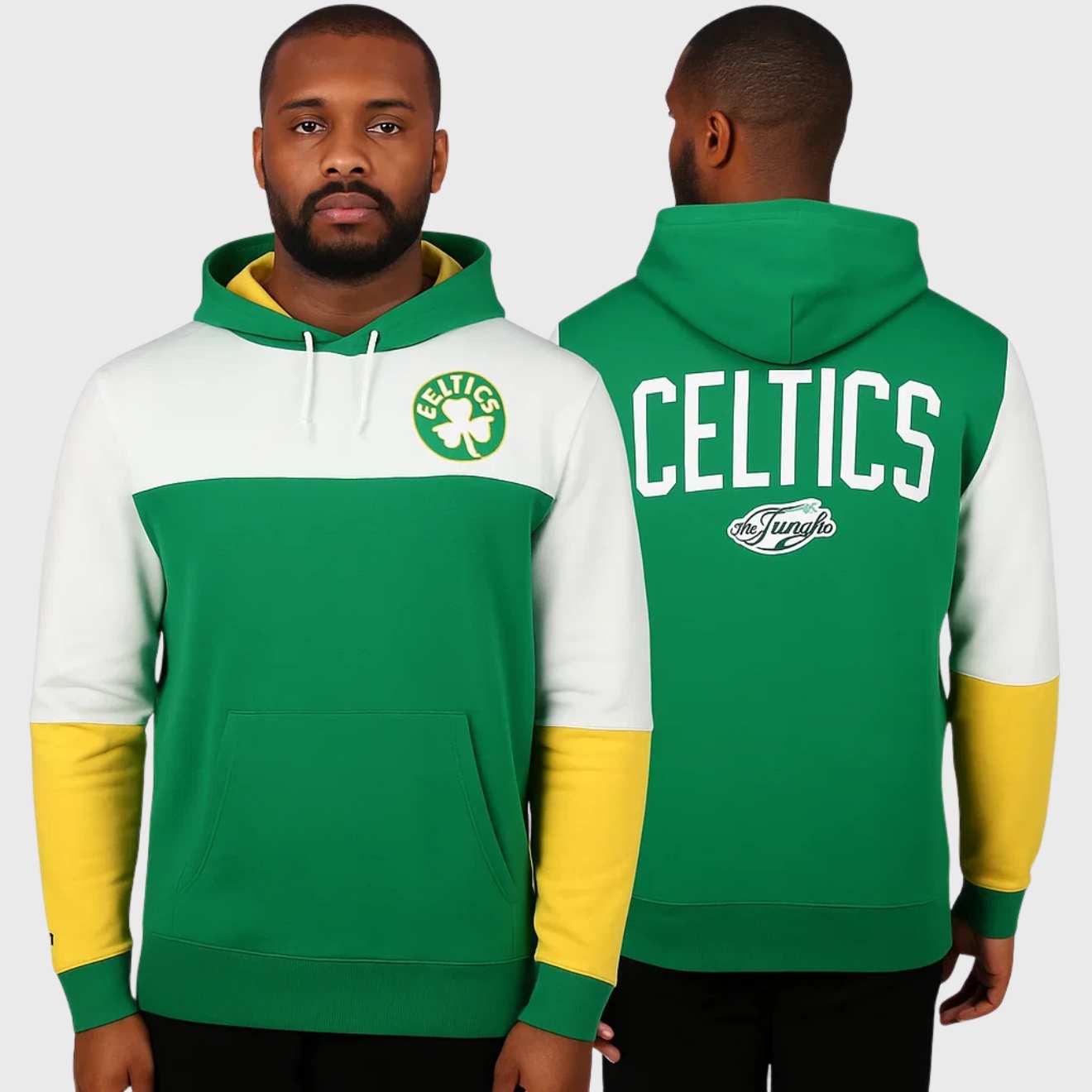 Boston Celtics Mitchell & Ness Fusion Fleece 2.0 Hoodie – Stylish & Warm