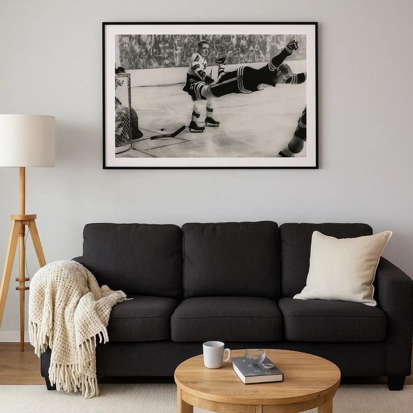 Bobby Orr Boston Bruins 1970 Stanley Cup Winning Photo