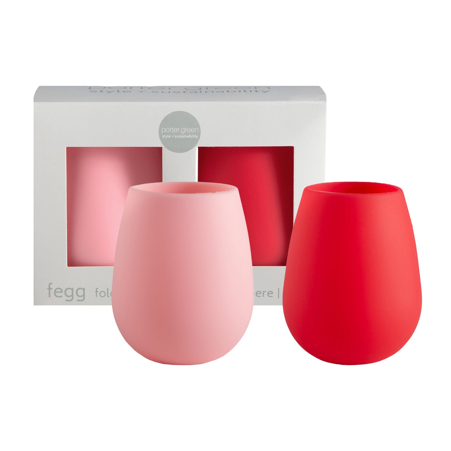 Cherry & Blush Silicone Unbreakable Glasses — KidSafe Outdoor Gift Set