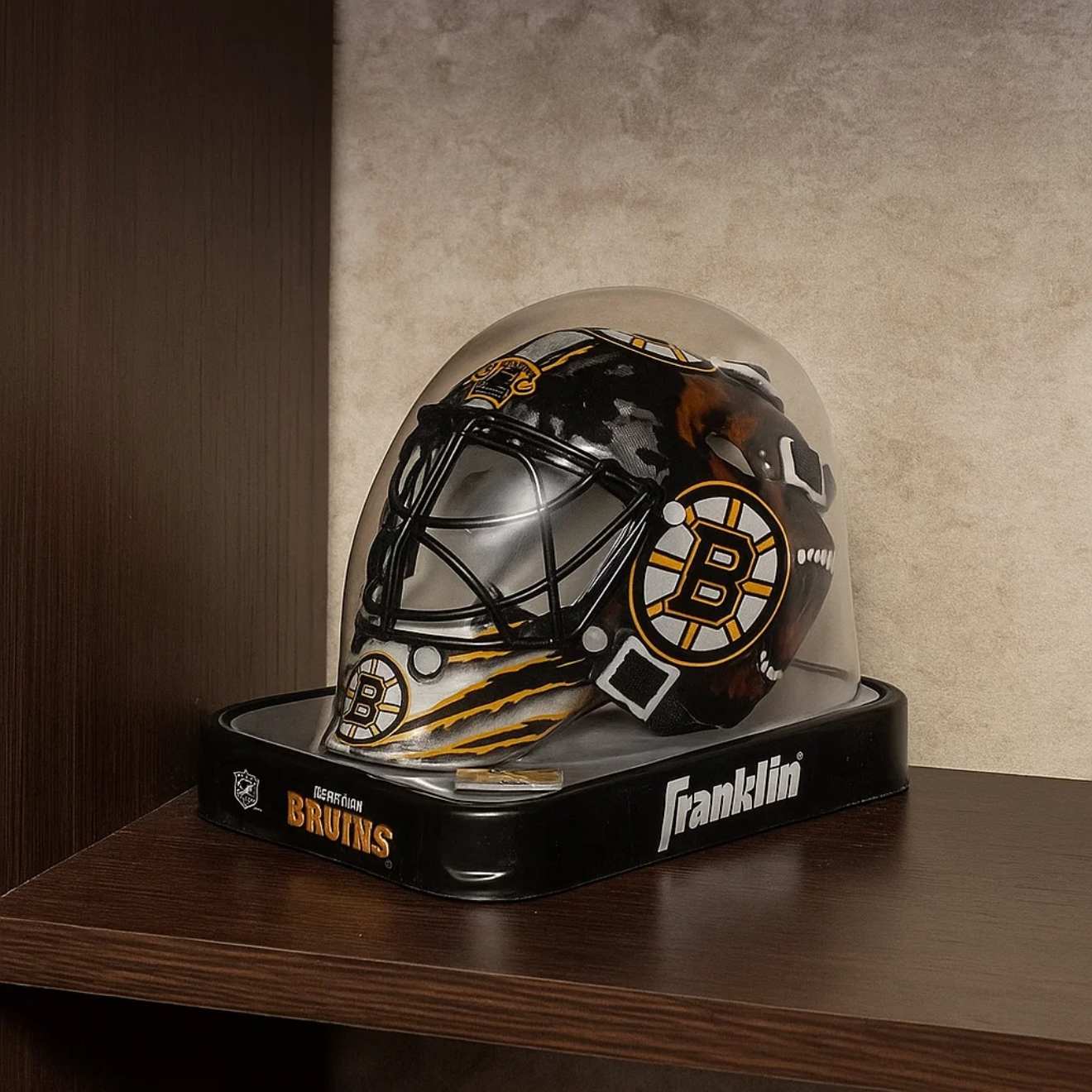 Boston Bruins Official Hockey Mini-Goalie Mask – A Must-Have Collectible