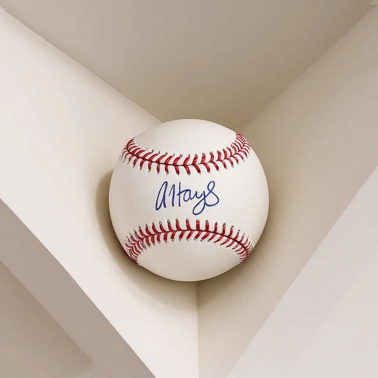 Austin Hays Phillies Autographed Official Rawlings MLB Baseball
