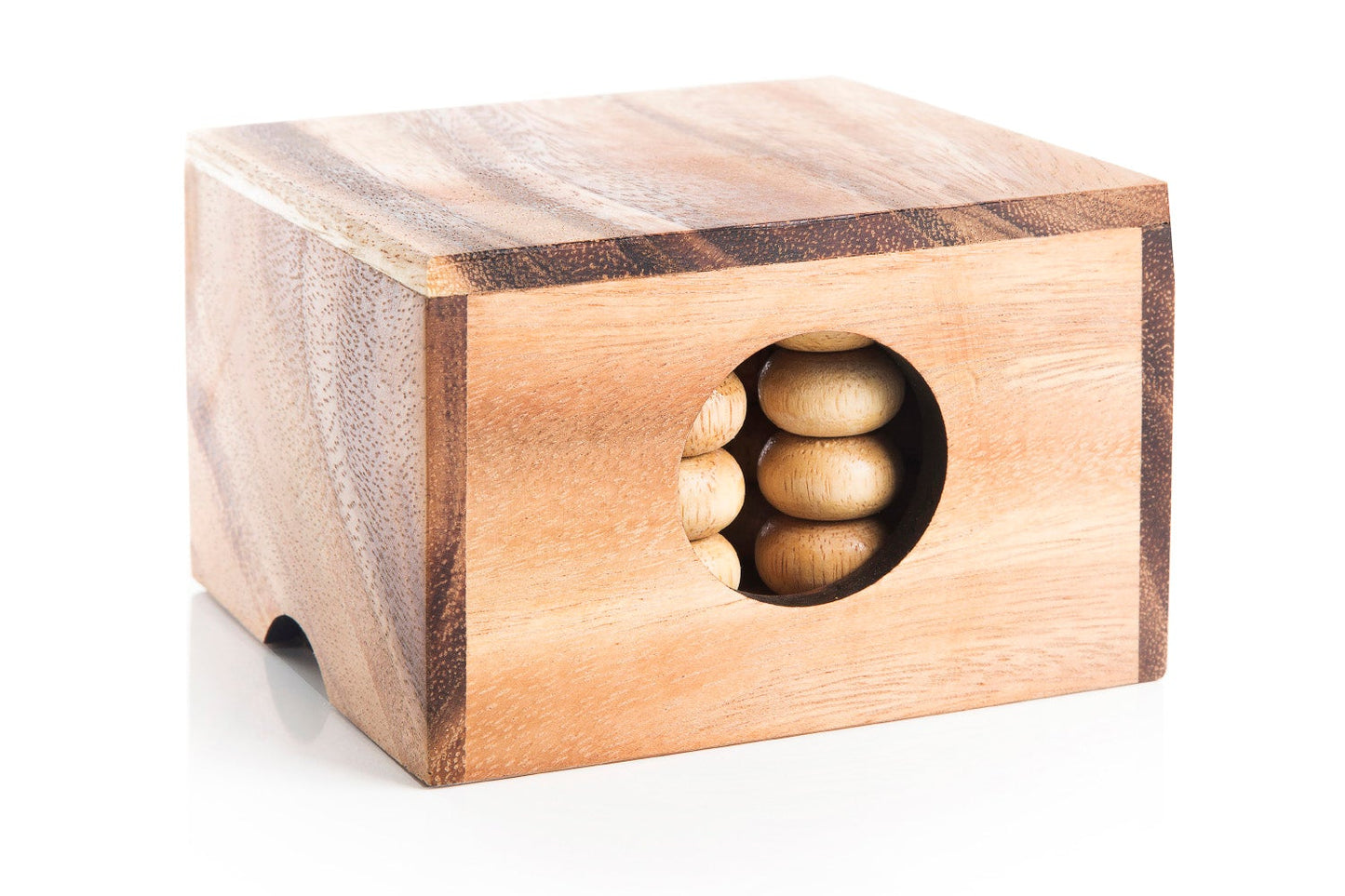 3D Connect Four Strategy Game — Wooden 4×4×4 Grid