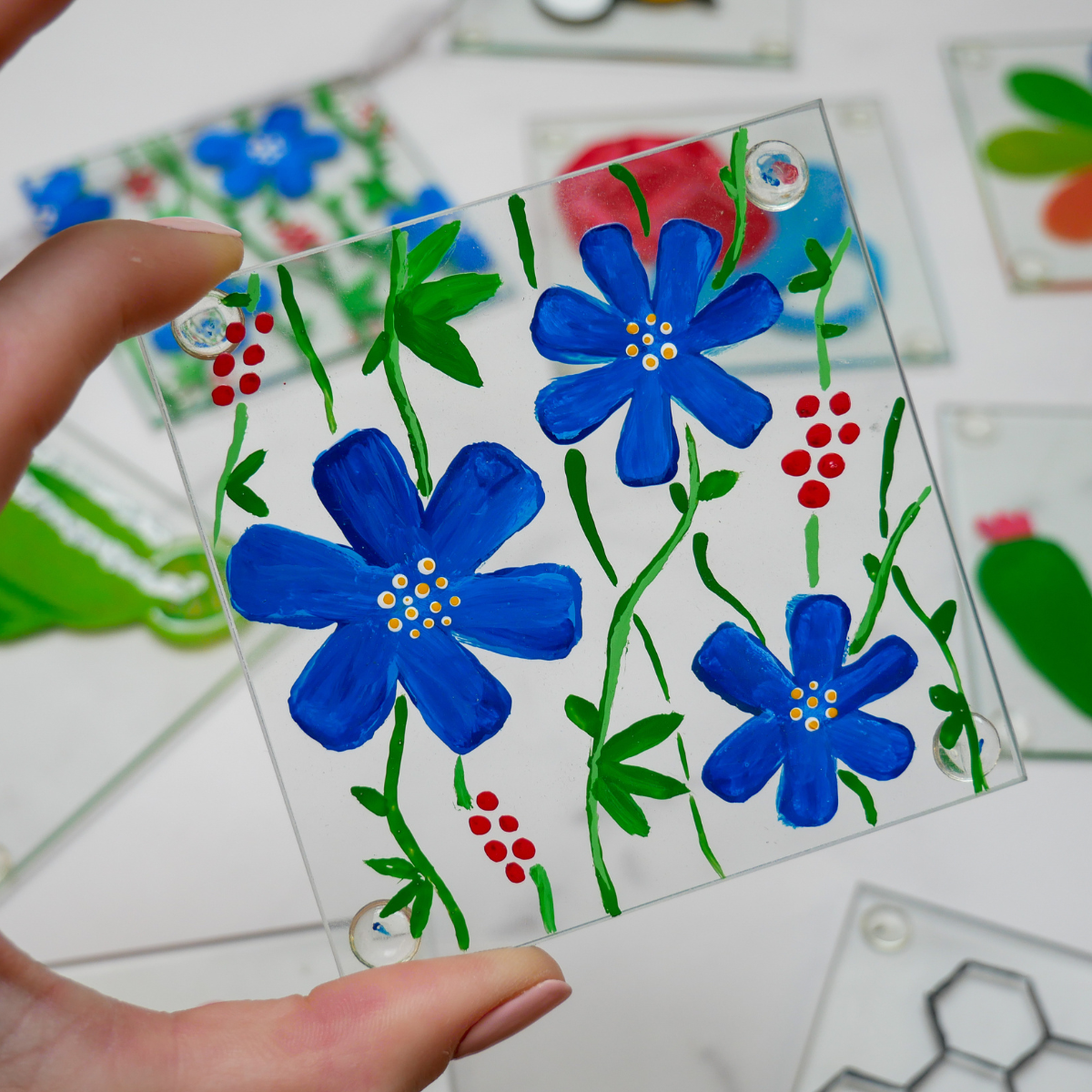 Enamel Glass Painting Kit for Personalized Drinkware & Creative Gifts!