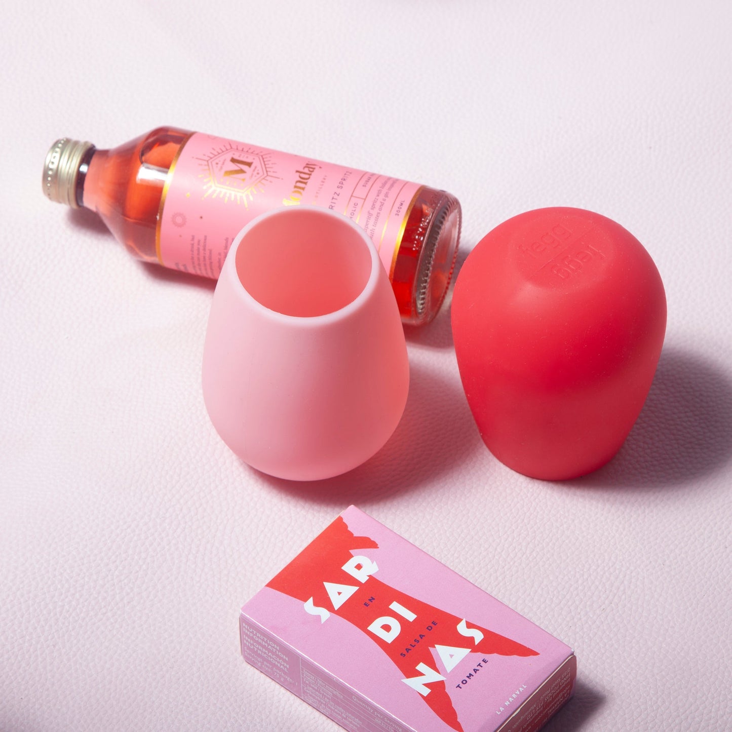 Cherry & Blush Silicone Unbreakable Glasses — KidSafe Outdoor Gift Set