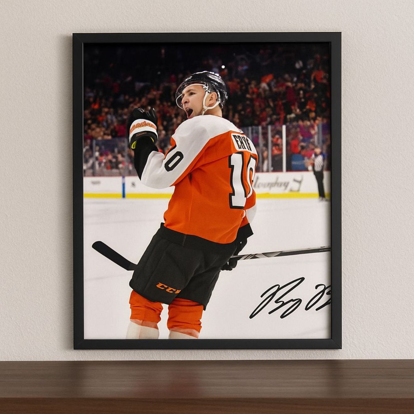 Bobby Brink Autographed Philadelphia Flyers 11x14 Hockey Photo