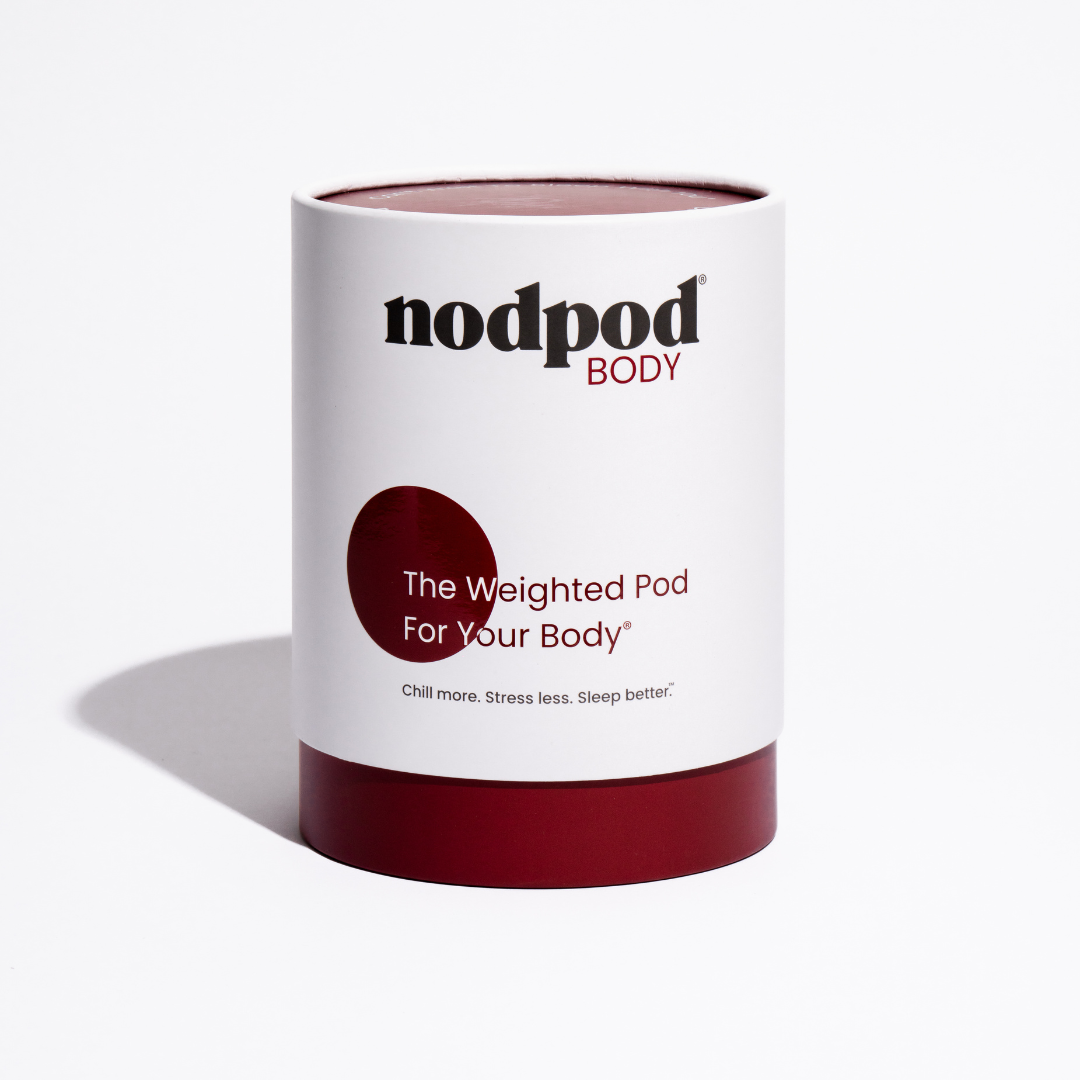 Nodpod BODY Weighted Pod — Portable, Cooling, Machine-Washable Comfort