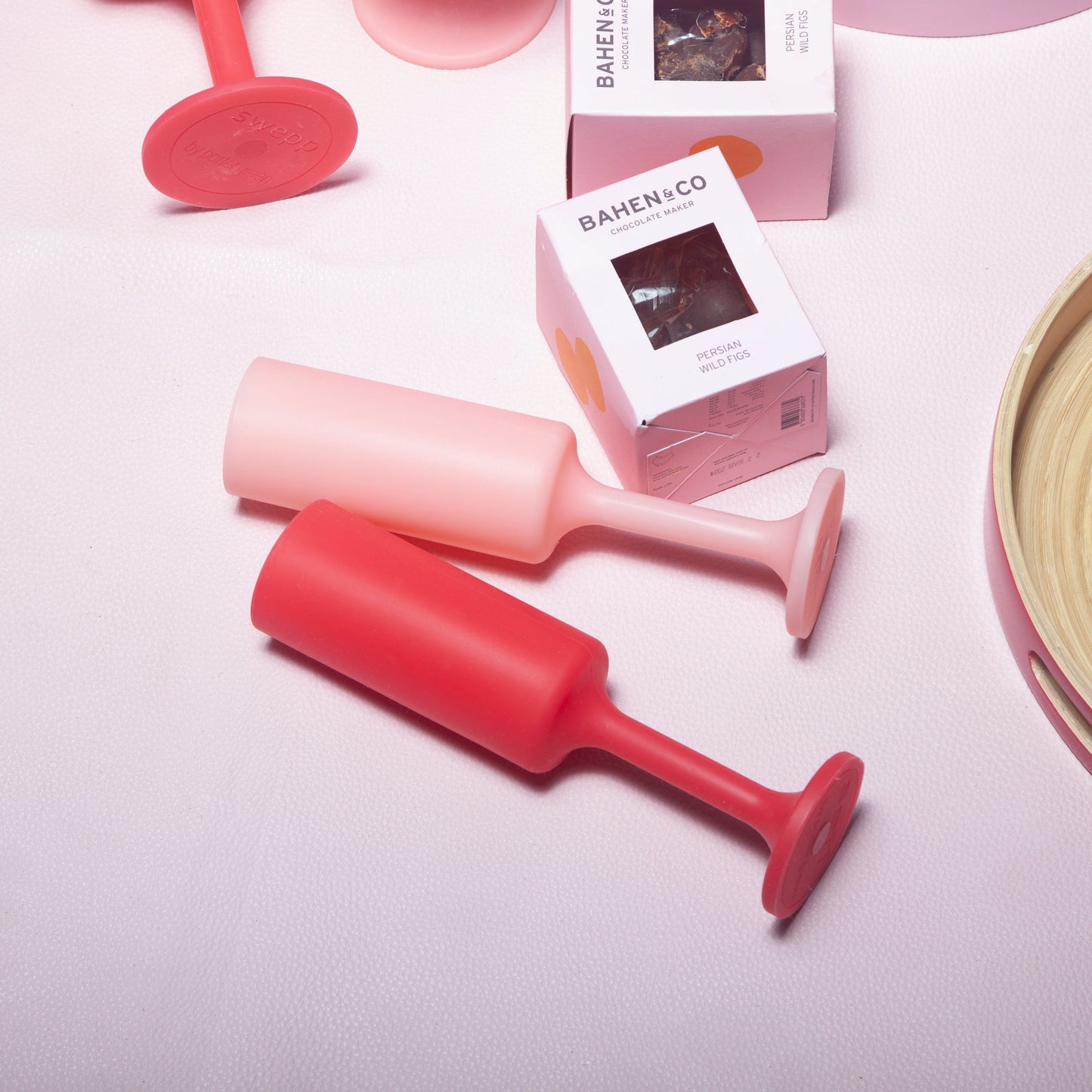 Cherry & Blush Seff Unbreakable Champagne Flutes — Outdoor Toast Gift!