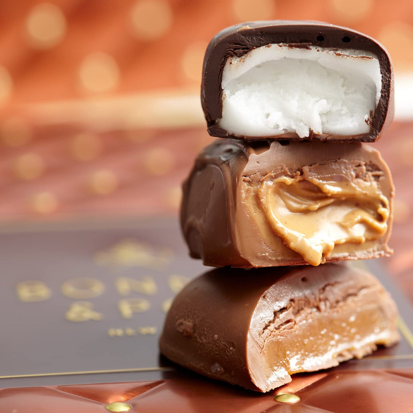 Christmas Chocolate Gift Box – Gourmet Holiday Chocolate Assortment with Festive Sleeve