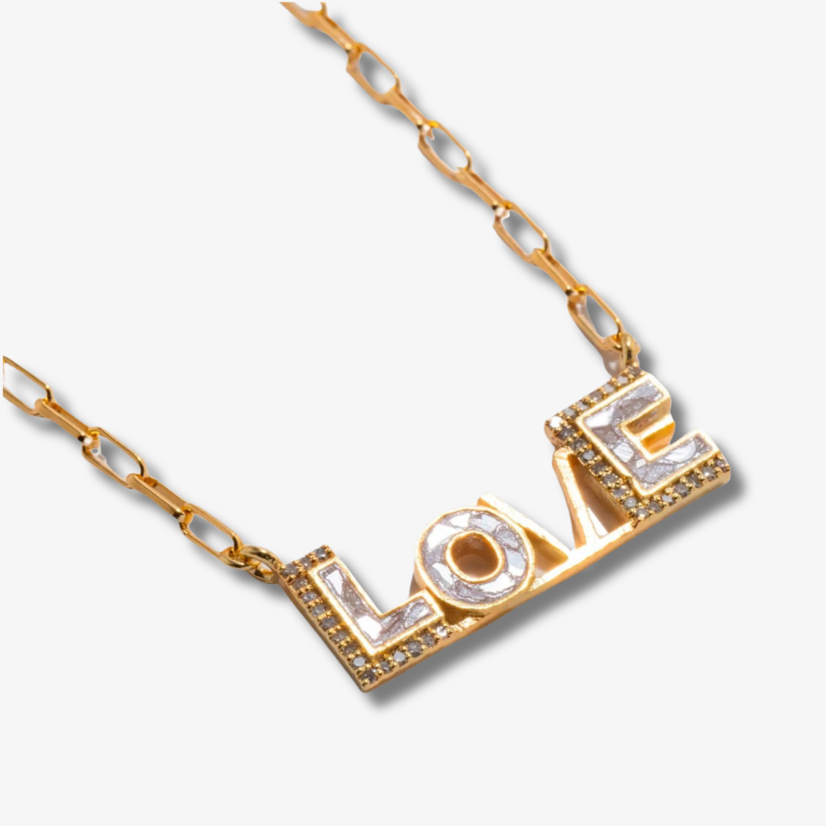 Love II Gold Vermeil Pendant Necklace