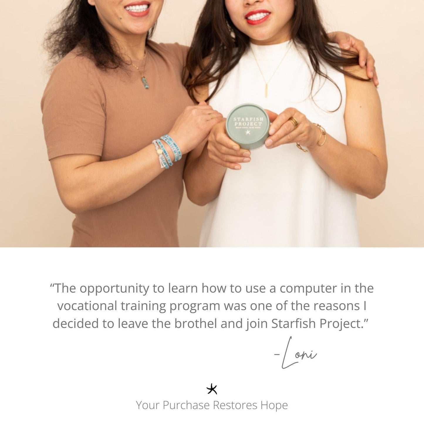 Community Gold Starfish Necklace Set — 14K Plated