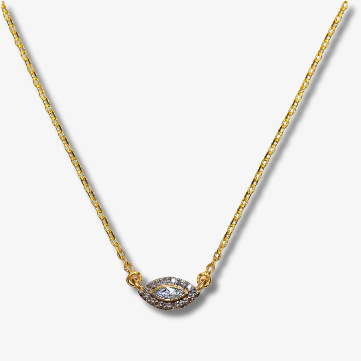 Mini Gisela Gold Vermeil Pendant Necklace