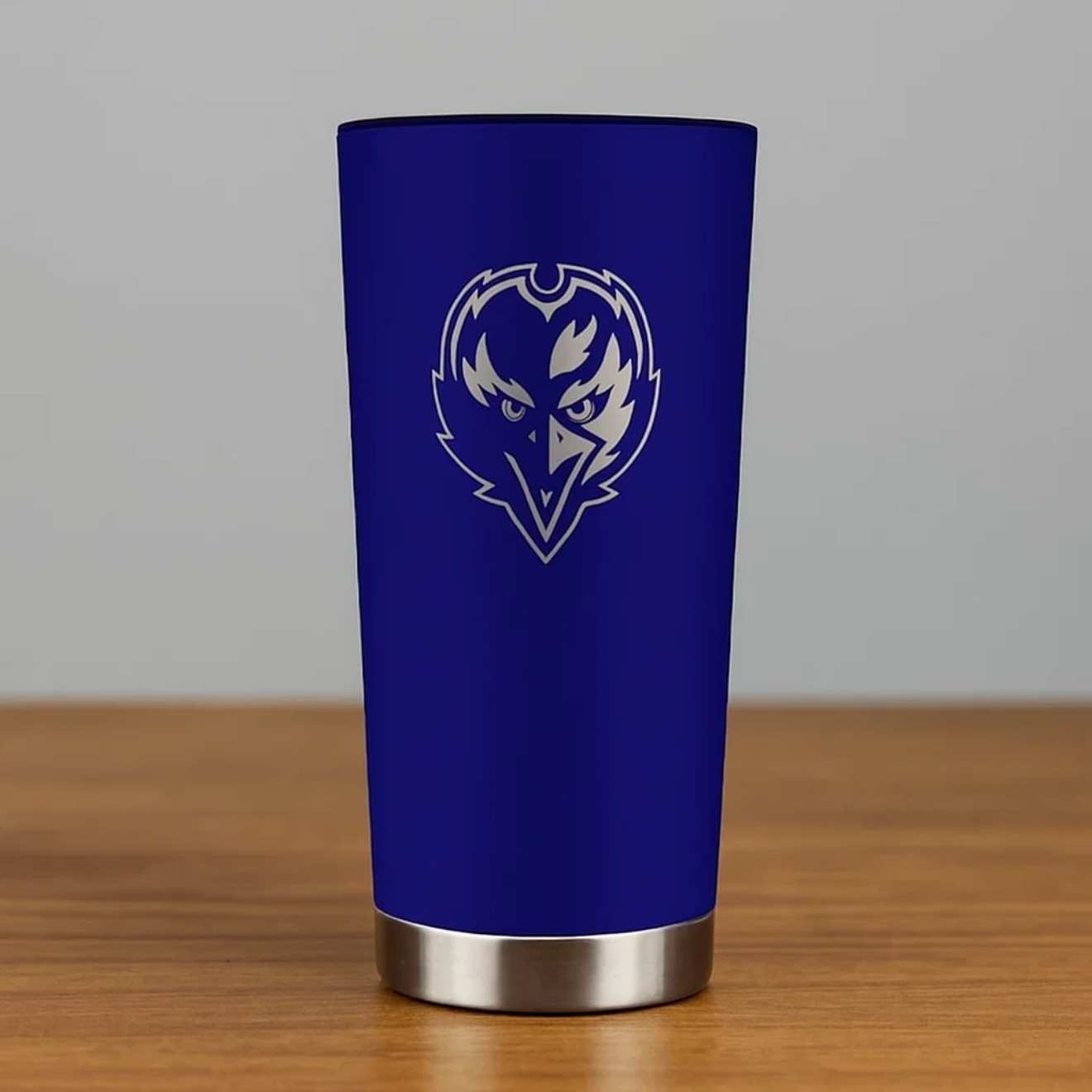 Baltimore Ravens 18 oz Stainless Steel Roadie Travel Tumbler