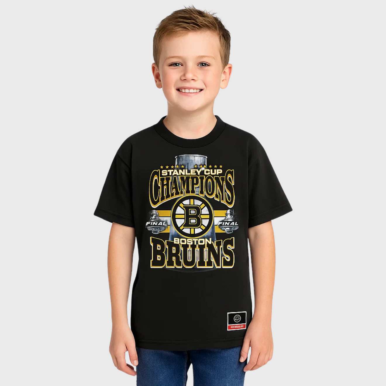 Boston Bruins Mitchell & Ness 2011 Cup Chase Throwback T-Shirt