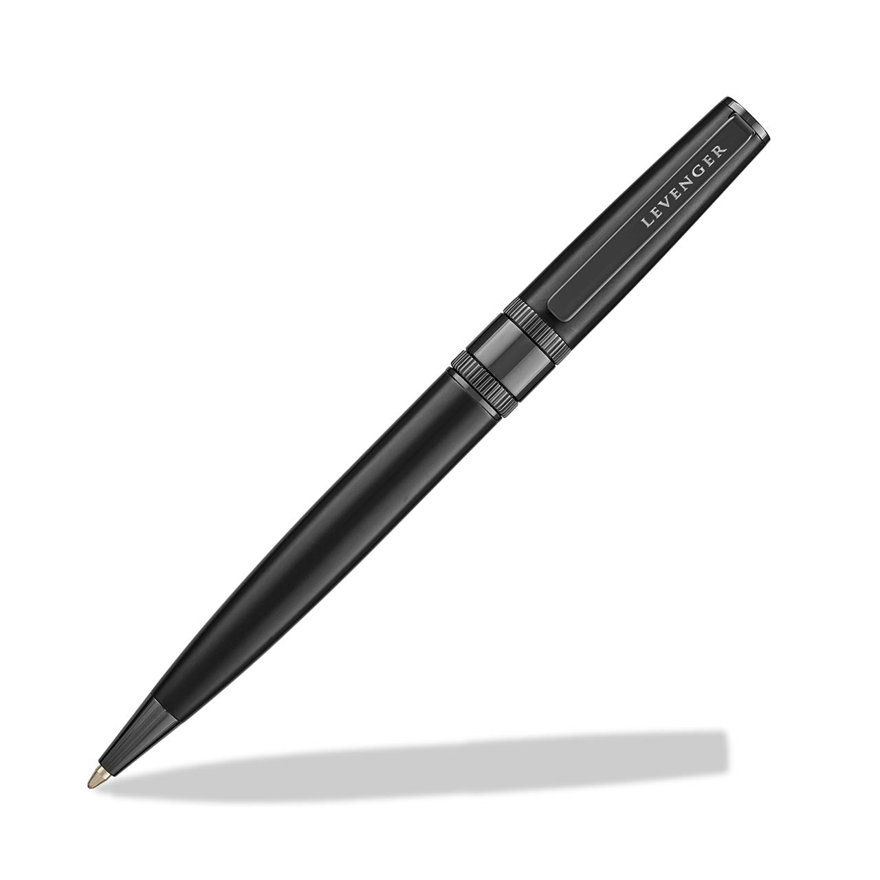 Engineer Pen in Brass with Matte Lacquer and Gear-Shift Ring