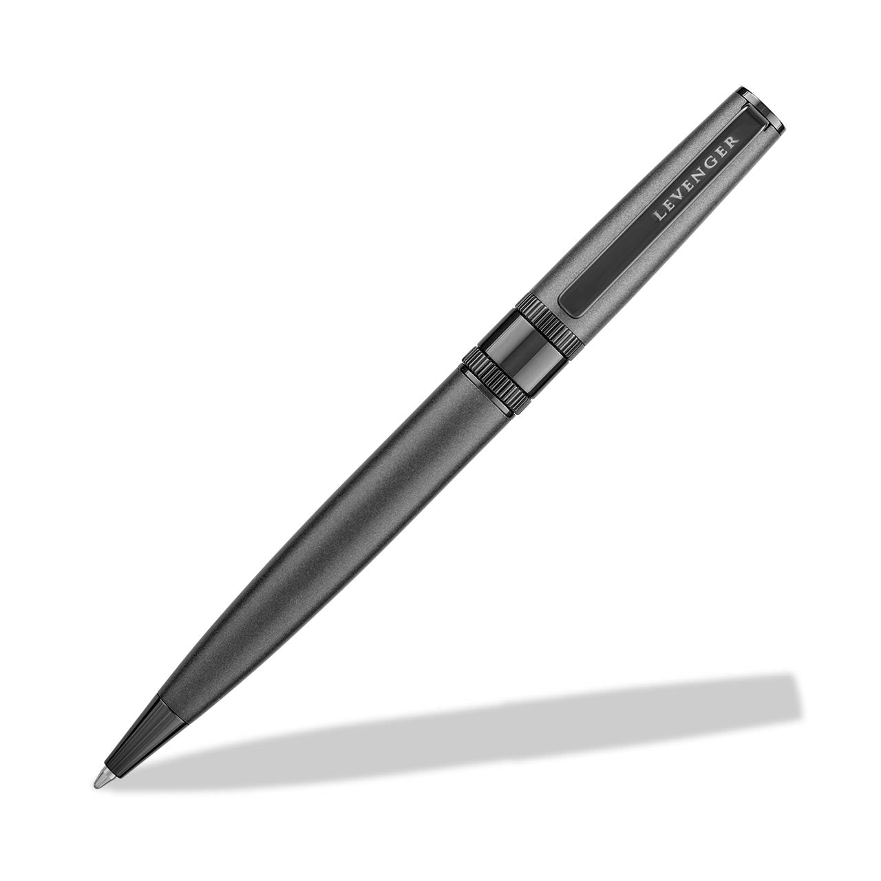 Engineer Pen in Brass with Matte Lacquer and Gear-Shift Ring