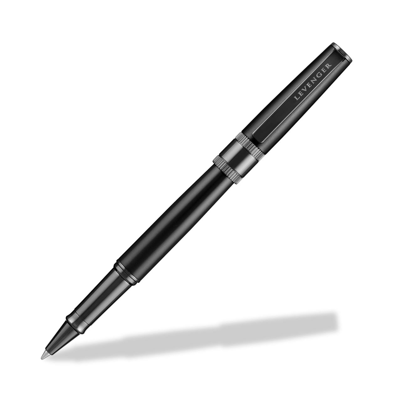 Engineer Pen in Brass with Matte Lacquer and Gear-Shift Ring