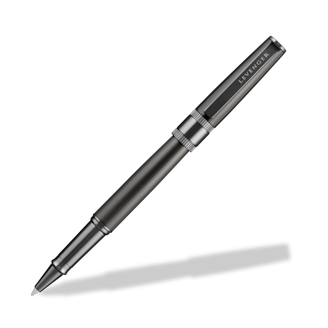 Engineer Pen in Brass with Matte Lacquer and Gear-Shift Ring
