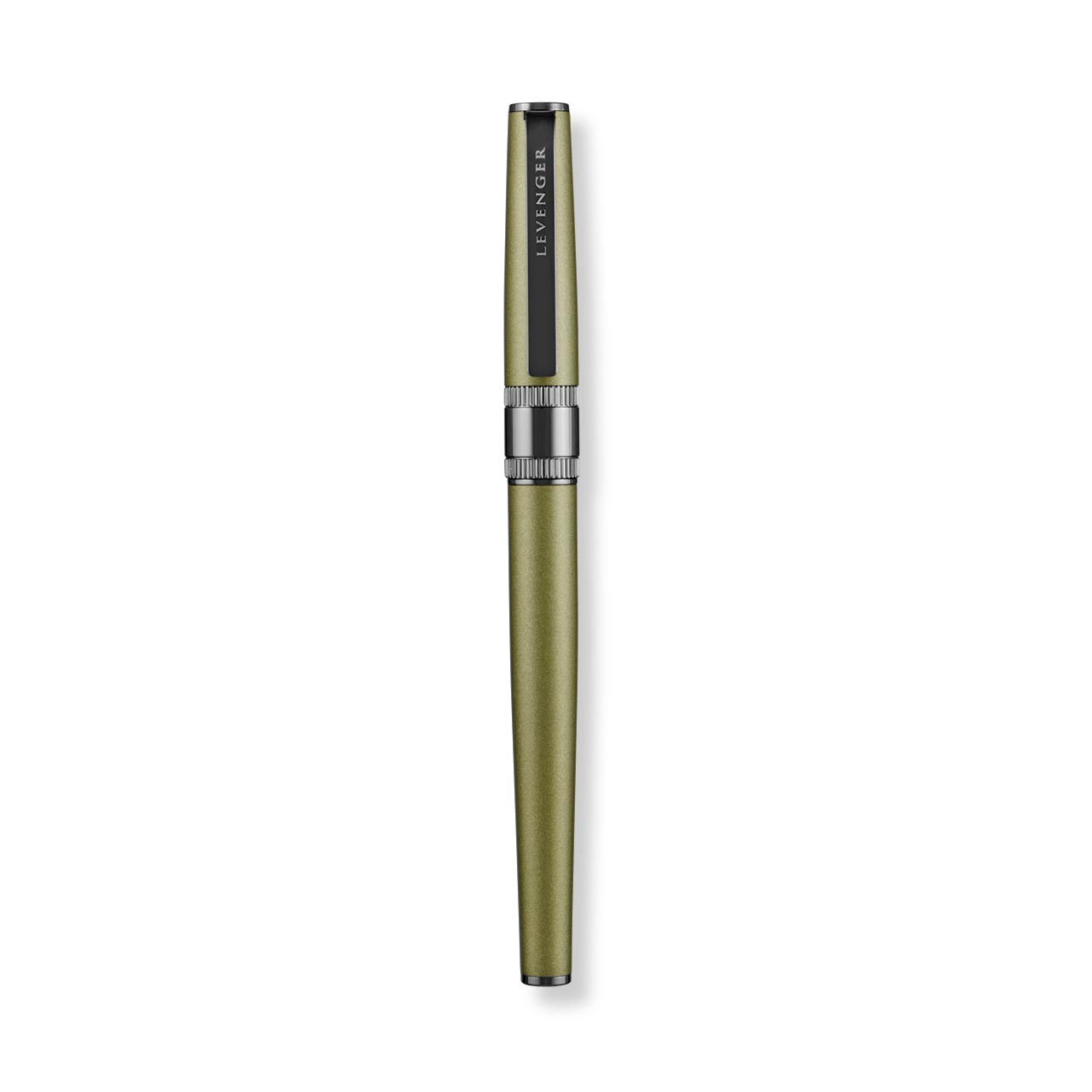 Engineer Pen in Brass with Matte Lacquer and Gear-Shift Ring